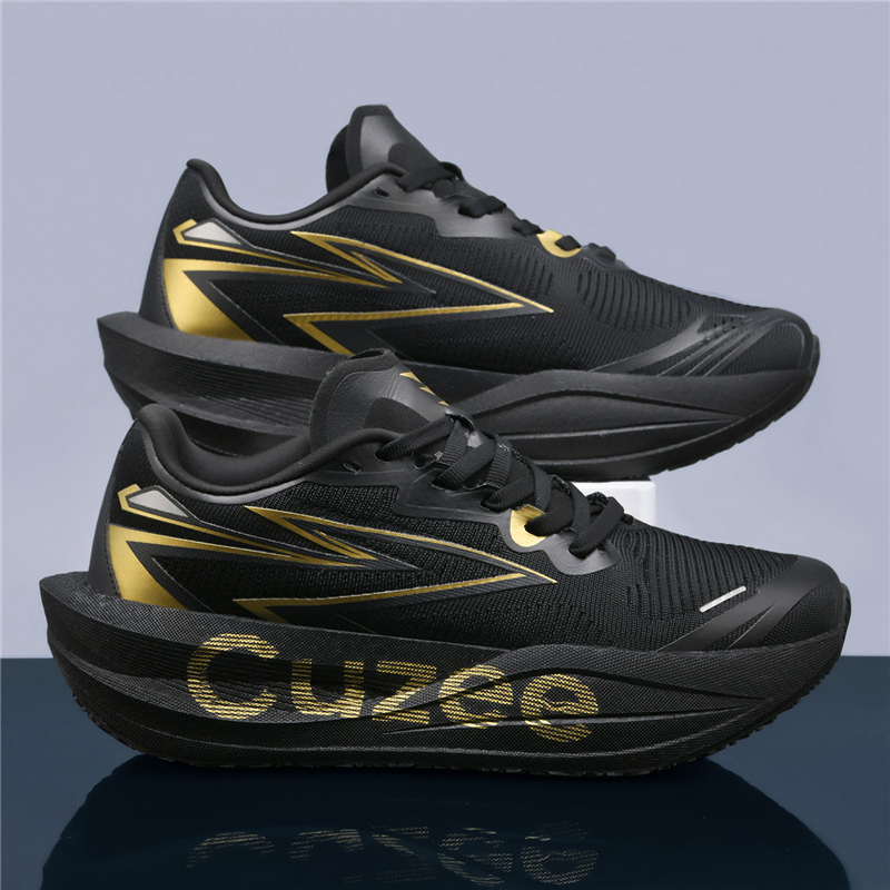 Carbon Plate Marathon Racing Shoes - メンズ カーボンプレート ランニングシューズ 通気性 超軽量 衝撃吸収
