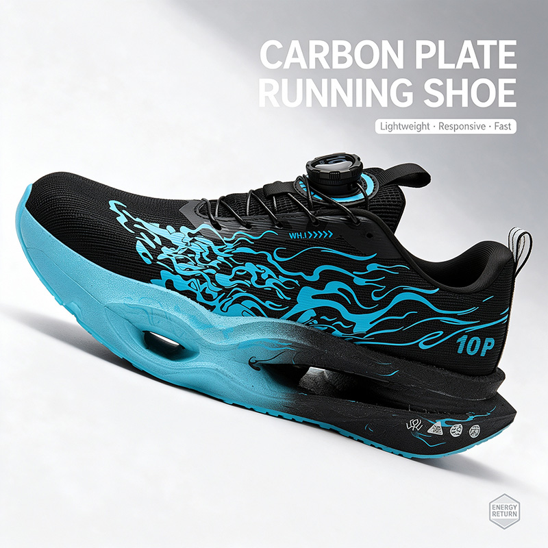 Carbon Plate Marathon Racing Shoes - メンズ カーボンプレート ランニングシューズ マラソン レーシング 通気性