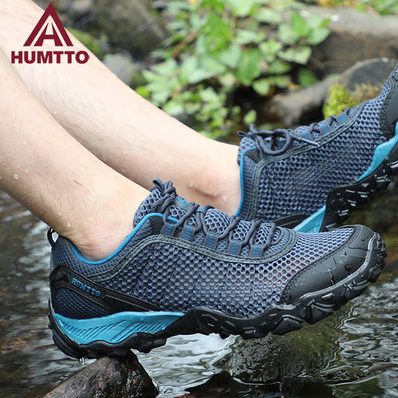 Reflective Night Running Shoes - Humtto アウトドア ウォーキングシューズ メンズ ハイキングシューズ レディース
